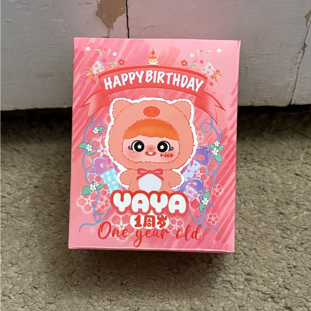 YAYA Happy First Birthday Baby Three